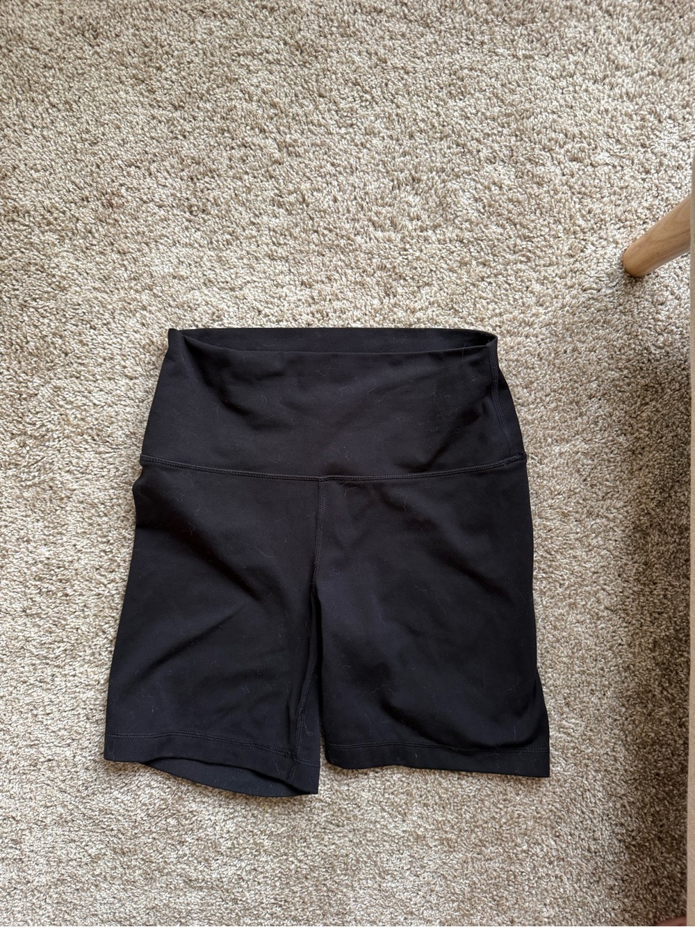 Yogalicious Black High-Rise Bike Shorts